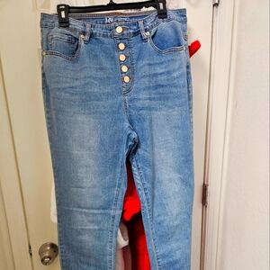 DG2 Button Front Jeans